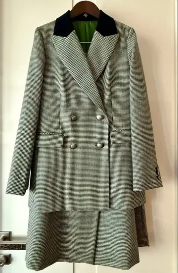 [ 미사용 ] 로이스크레용 자켓 랩 팬츠 세트