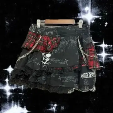 MAD PUNKS 스커트 펑크 y2k GOTH