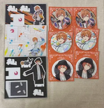 시노노메 아키토 아크릴 스탠드 캔뱃지