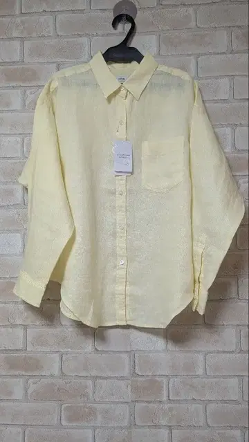 25SS 새상품 저널 스탠다드 리룸 컬러 린넨 오버 사이즈 셔츠