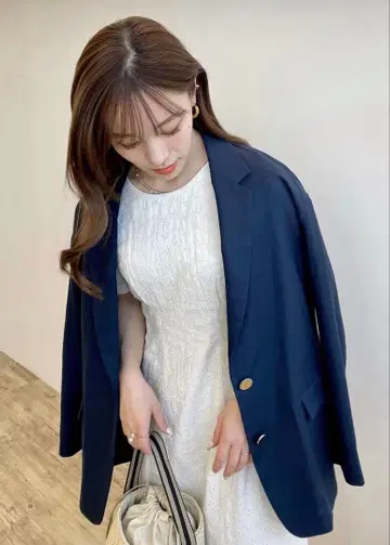 cocodeal 마 혼방 오버 사이즈 자켓