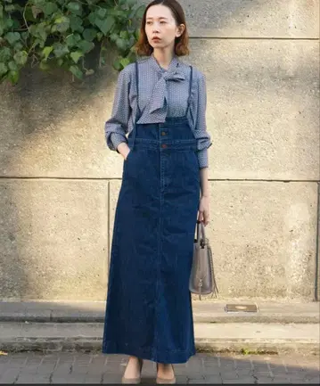 Wrangler x ROSSO 별주 살로펫 스커트 데님 살로펫