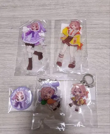 카와이짱 굿즈 아크릴 스탠드 아크릴 키링 캔뱃지