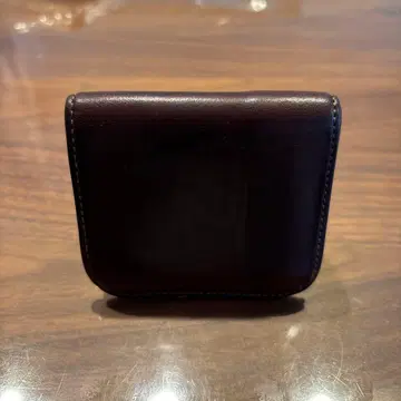 다크 브라운 접이식 지갑