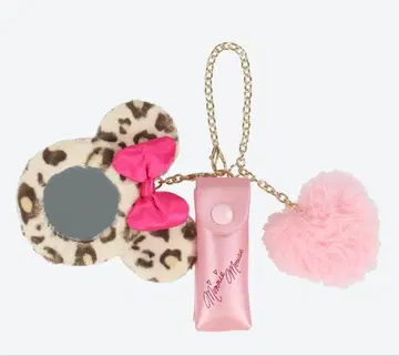 미니 마우스 레오파드 무늬 거울 포함 액세서리