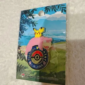 포켓몬 센터 카가와 로고 핀즈
