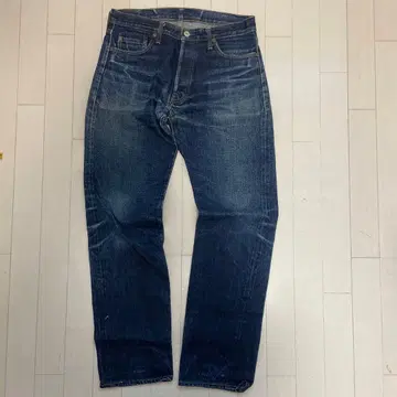 DENIME 블루 스트레이트 데님