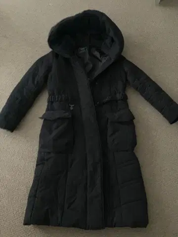 미 실루엣 롱 코트