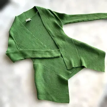 Sybilla 불규칙 헴 리브 가디건