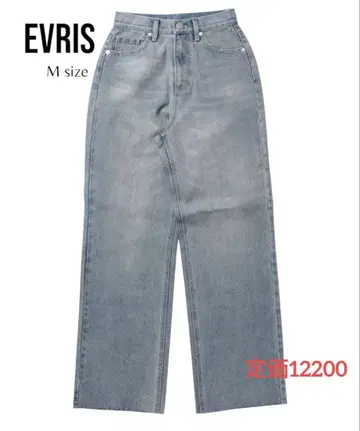 [ 초레어 ] EVRIS 라이트 블루 스트레이트 데님 M 사이즈