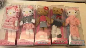 산리오 옷장 컬렉션 헬로키티 마스코트 5종 세트