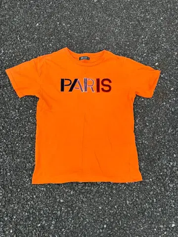 BEAMS HEART 오렌지 PARIS T셔츠 M