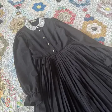 m petit by misako 아오키 미사코 시마무라 콜라보 원피스 M