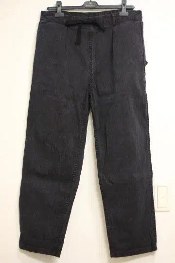 [ 새상품급 ] AUBERGE 인디고 린넨 LILLE 오버 팬츠 38