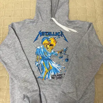 METALLICA 그레이 후드티