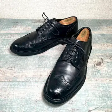 새상품급 REGAL 가죽 신발 윙 팁 26 올 블랙