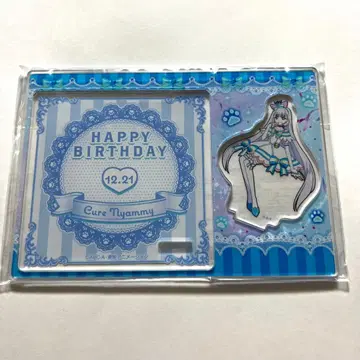 큐어냐미 벌스데이 아크릴 코스터 스탠드 원더풀 프리큐어!