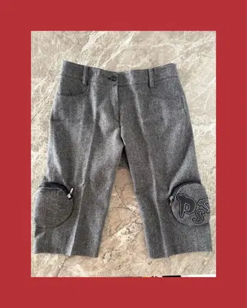 [컨디션 최상] 여성용 울 골프 팬츠 하프 팬츠 겨울