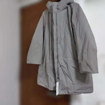 하이브리드 다운 코쿤 코트 (미사용, 주름 있음)