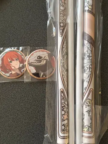 마법사의 신부 캔뱃지 & A3 태피스트리