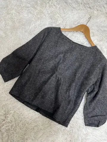 [ 컨디션 최상 ] Ballsey 보르지 상의 모헤어 혼방 숏 기장