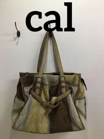 [ cal ] 토트백 가을/겨울 브라운 베이지 계열