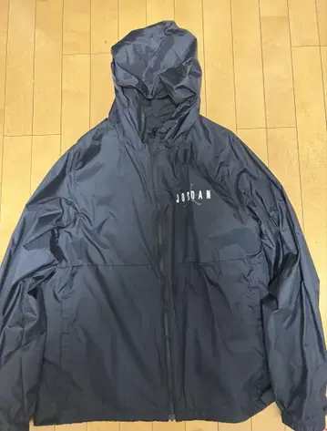 JORDAN 후드 부착 나일론 자켓 블랙