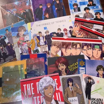 테니스의 왕자님 클리어 파일 17장 묶음 판매