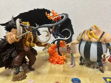 원피스 1번 복권 백수 해적단 대 간판 킹 퀸 잭 피규어