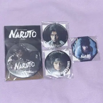 나루스테 우치하 사스케 캔뱃지 세트