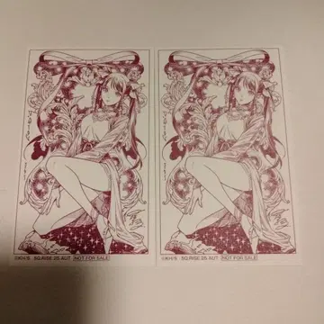 D.Gray-man 애니메이트 특전 나탈리 2장 점프 SQ.RISE