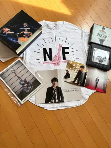 20th grown Boy NF 티셔츠 L 사이즈 세트 후지키 나오토