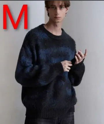 [ CLEL ] 알파카 블렌드 샤기 니트 M 사이즈