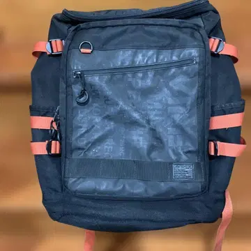 아비렉스 백팩 블랙/오렌지