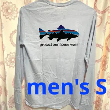 파타고니아 S 리스폰서빌리티 긴팔 티 론T 트라웃