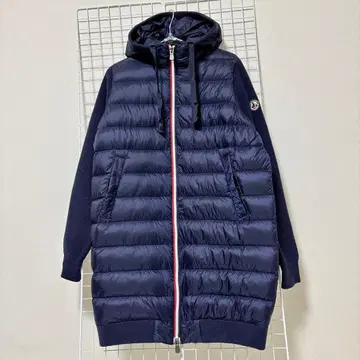 [컨디션 최상] 조토 다운 자켓 니트 절개 YOGI 남성용 M 네이비