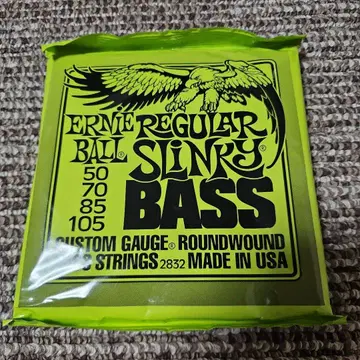 어니볼 일렉 베이스 줄 50-105 미개봉품