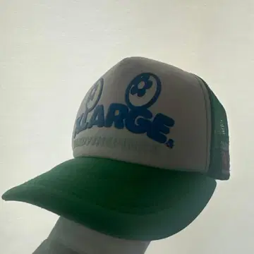 XLARGE 메쉬 트래커 캡 화이트/그린