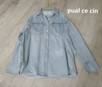 pual ce cin 빈티지 라이크 데님 셔츠