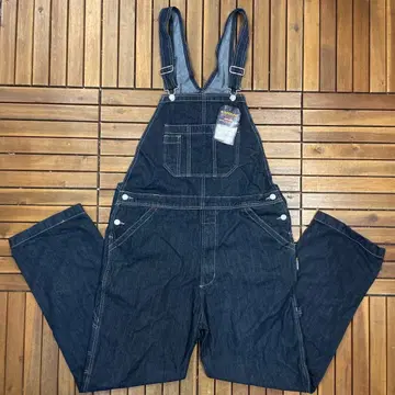 미사용 G.GROUND 살로펫 데님 오버롤