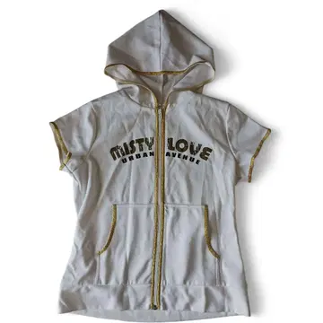 [ 후드 부착 저리 반팔 후드티 ] 스포츠 TM-L 헬스장 의류 y2k