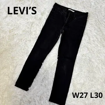 LEVI'S 311 쉐이핑 스키니 블랙 데님 W27 L30