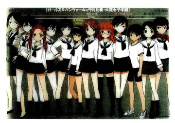 걸즈 & 판처 설정 자료 322장