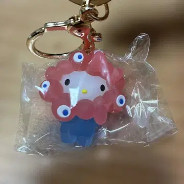 미야쿠미야쿠 변신 입체 마스코트 키링 키티 클리어 만박