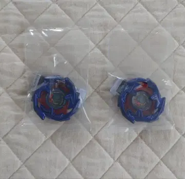 코로코로 코믹 7월호 부록 베이블레이드 X 메탈 코트 블루 2개