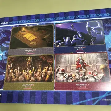 파이어 엠블렘 무쌍 풍화설월 엽서 4장 묶음 판매 혜택