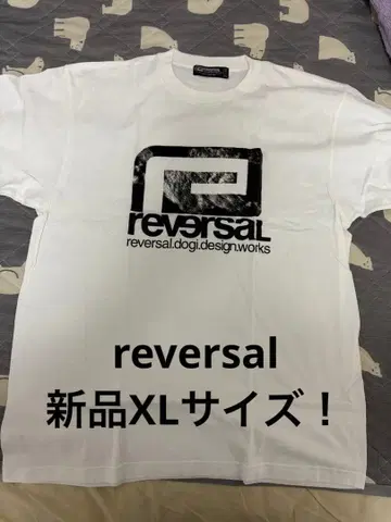 새상품 XL! reversal 리버설 T셔츠 화이트 UFC RIZIN