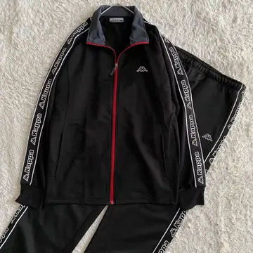 미사용급/L Kappa 저리 셋업 트랙 탑 트랙 팬츠