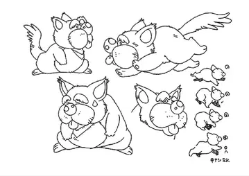 마법의 프린세스 민키모모 설정 자료 96장