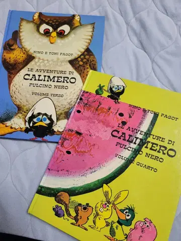 칼리메로 3권 4권 세트 이탈리아판 그림책 외국도서 CALIMERO